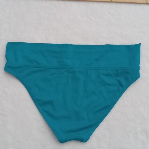 Womans Victoria secret swim bottom bikini medium teal blue - Picture 3 of 6